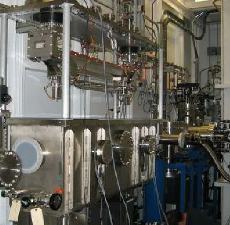 Beamline components installed on the HXMA beamline at the Canadian Light Source